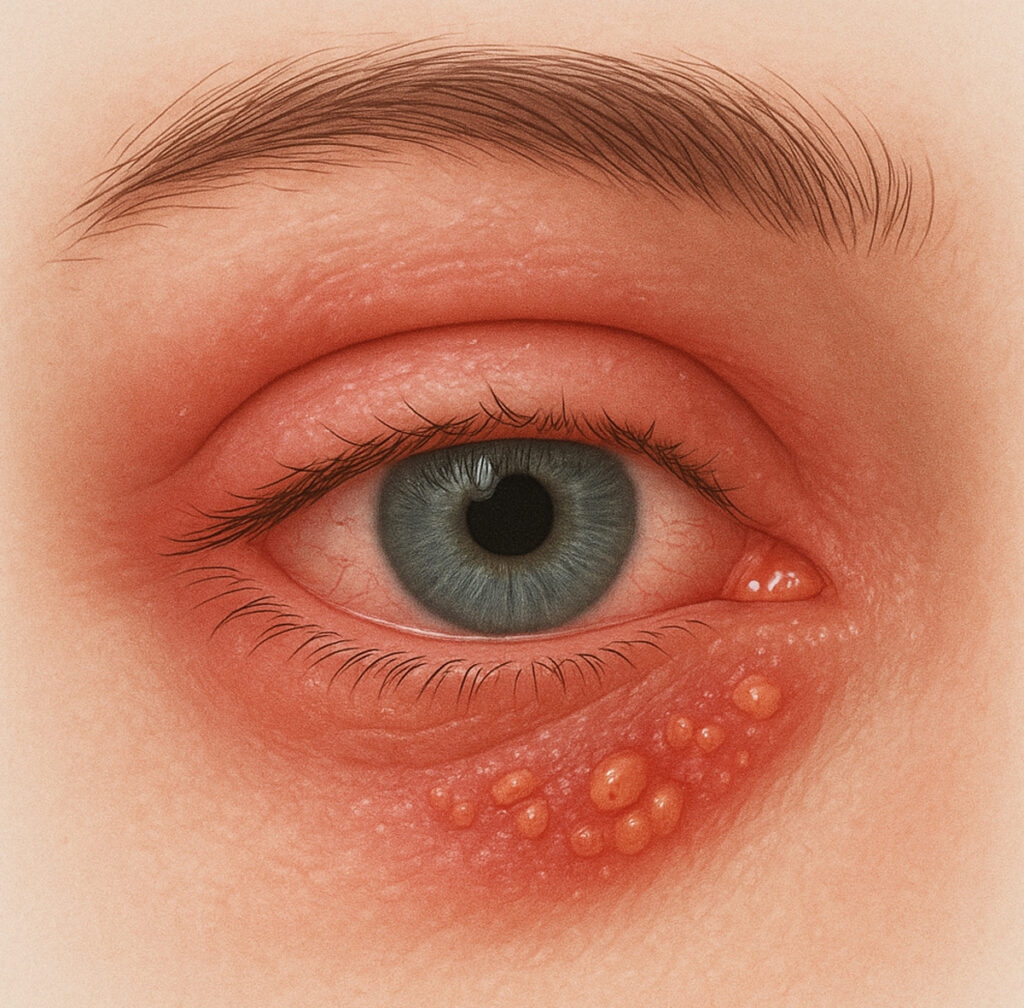 Herpes oftálmico