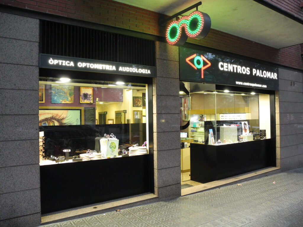 Óptica centro optométrico palomar